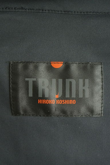 クリックで大画像表示 HIROKO KOSHINO(ヒロココシノ)の古着「HIROKO KOSHINO TRUNK ミドル丈ブルゾン(ブルゾン・スタジャン)」大画像6へ