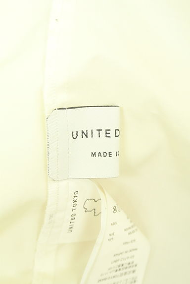 クリックで大画像表示 UNITED TOKYO(ユナイテッドトウキョウ)の古着「チュール切替ノーカラーブラウス(ブラウス)」大画像6へ