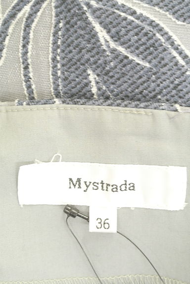 クリックで大画像表示 Mystrada(マイストラーダ)の古着「花柄シアーロングフレアスカート(ロングスカート・マキシスカート)」大画像6へ