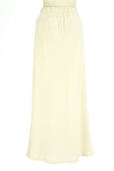 クリックで大画像表示 Mystrada(マイストラーダ)の古着「サテン調ロングフレアスカート(ロングスカート・マキシスカート)」大画像2へ