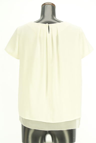 クリックで大画像表示 NATURAL BEAUTY BASIC(ナチュラルビューティベーシック)の古着「裾シフォンブラウス(ブラウス)」大画像2へ