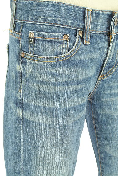 クリックで大画像表示 AG jeans(エージー)の古着「スリムストレートデニムパンツ(デニムパンツ)」大画像4へ