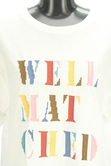 クリックで大画像表示 FREAK'S STORE(フリークスストア)の古着「ロゴ刺繍Tシャツ(Tシャツ)」大画像4へ