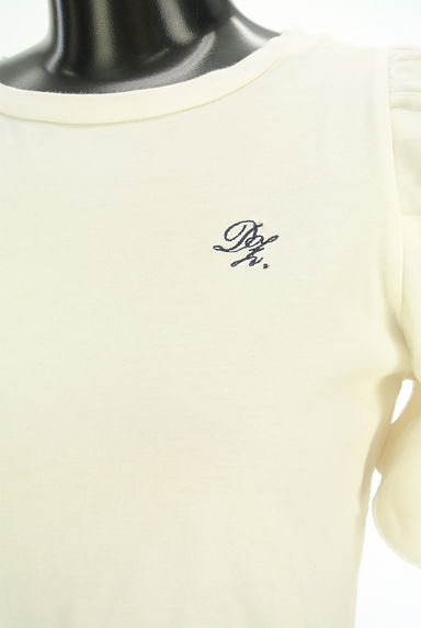 クリックで大画像表示 dazzlin(ダズリン)の古着「チュールパフスリーブTシャツ(Tシャツ)」大画像4へ