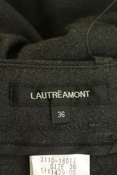 クリックで大画像表示 LAUTREAMONT(ロートレアモン)の古着「センタープレスストレートパンツ(パンツ)」大画像6へ