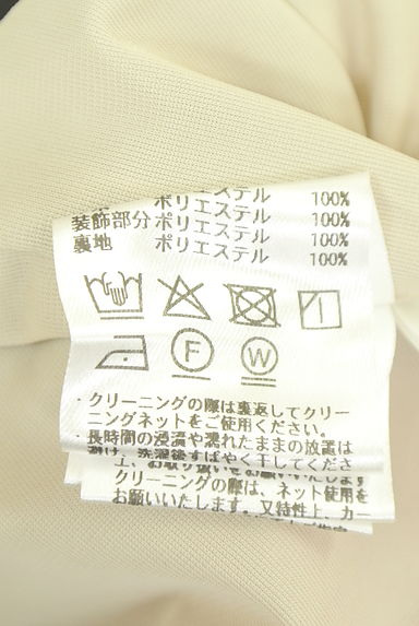 クリックで大画像表示 Arpege story Original(アルページュストーリーオリジナル)の古着「花柄刺繍チュールミニスカート(ミニスカート)」大画像5へ