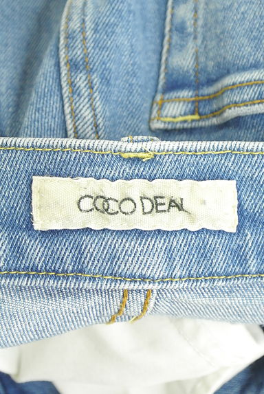 クリックで大画像表示 COCO DEAL(ココディール)の古着「サイドカッティング入りデニムパンツ(デニムパンツ)」大画像6へ