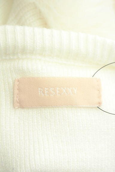 クリックで大画像表示 RESEXXY(リゼクシー)の古着「フェイクファー付きビッグカラーニット(ニット)」大画像6へ