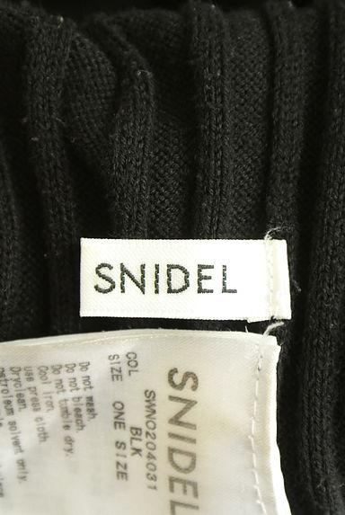 クリックで大画像表示 Snidel(スナイデル)の古着「フロントボタン5分袖ニットワンピース(ワンピース・チュニック)」大画像6へ