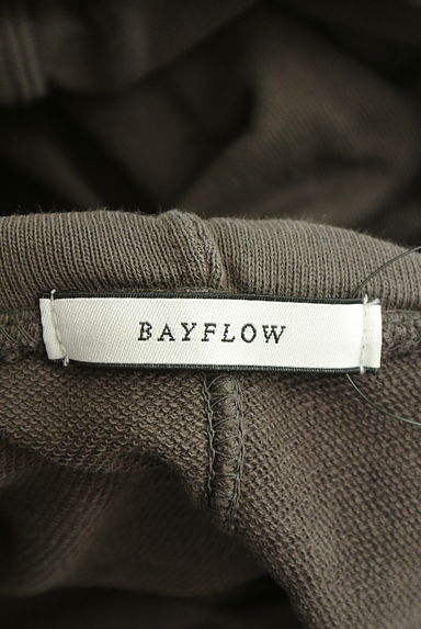 クリックで大画像表示 BAYFLOW(ベイフロー)の古着「刺繍入りスウェットロングワンピース(ワンピース・チュニック)」大画像6へ