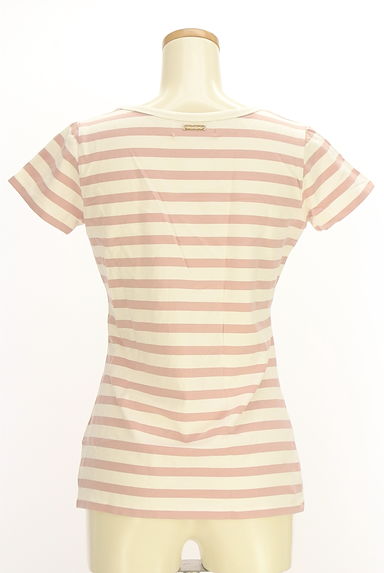 クリックで大画像表示 Rady(レディ)の古着「ボックスロゴワッペン半袖ボーダー柄Tシャツ(Tシャツ)」大画像2へ