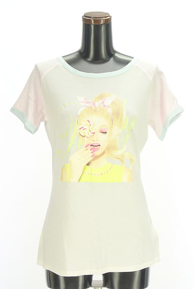 クリックで大画像表示 Rady(レディ)の古着「配色ラグランTシャツ(Tシャツ)」大画像1へ