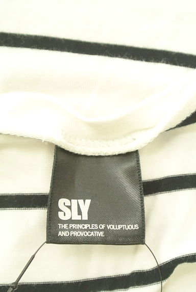クリックで大画像表示 SLY(スライ)の古着「半袖ボーダー柄Tシャツ(Tシャツ)」大画像6へ