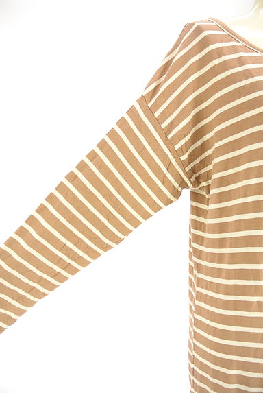 クリックで大画像表示 Re:EDIT(リエディ)の古着「ロング丈ボーダー柄ロンT(Tシャツ)」大画像5へ