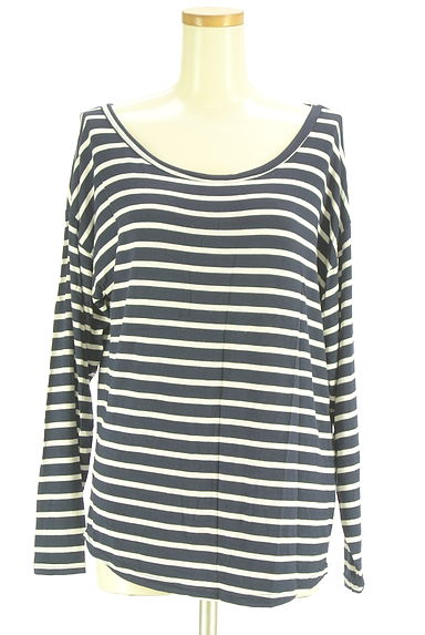 クリックで大画像表示 Re:EDIT(リエディ)の古着「ボーダー柄ロンT(Tシャツ)」大画像1へ