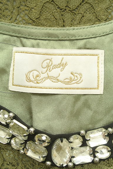 クリックで大画像表示 Rady(レディ)の古着「ビジュー付きノースリレースカットソー(カットソー・プルオーバー)」大画像6へ