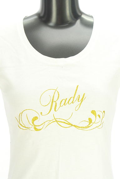 クリックで大画像表示 Rady(レディ)の古着「グリッターロゴプリントTシャツ(Tシャツ)」大画像4へ