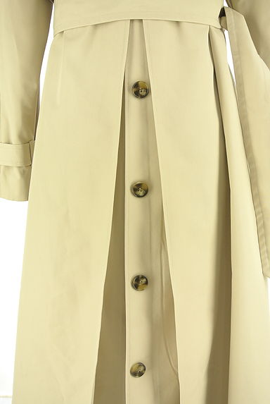 クリックで大画像表示 And Couture(アンドクチュール)の古着「ベルト付きロングトレンチコート(トレンチコート)」大画像5へ