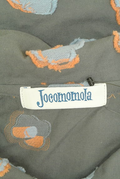 クリックで大画像表示 Jocomomola(ホコモモラ)の古着「花柄シャツワンピース(ワンピース・チュニック)」大画像6へ