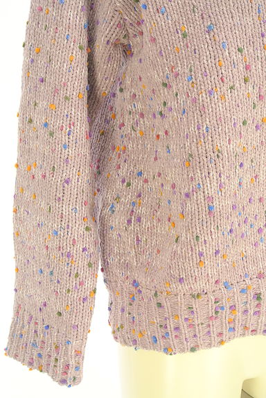 Jocomomola（ホコモモラ）の古着「襟付きミックスニットトップス（ニット）」大画像５へ