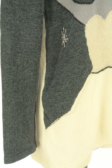 クリックで大画像表示 Jocomomola(ホコモモラ)の古着「刺繍入りニット(ニット)」大画像5へ