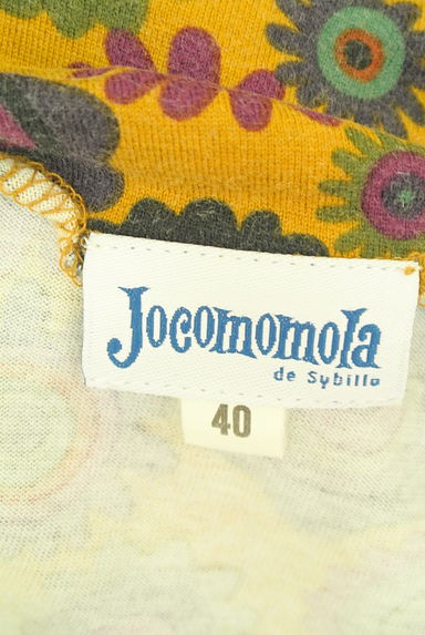クリックで大画像表示 Jocomomola(ホコモモラ)の古着「花柄ハイネックカットソー(カットソー・プルオーバー)」大画像6へ