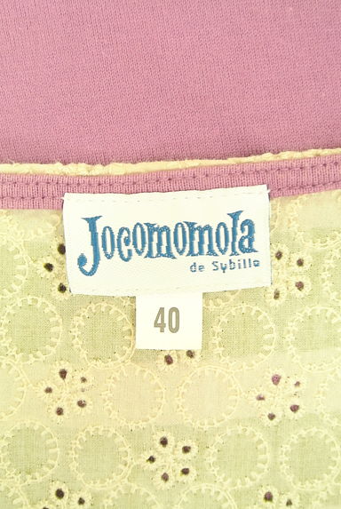 クリックで大画像表示 Jocomomola(ホコモモラ)の古着「カットワークレース切替フレンチスリーブカットソー(カットソー・プルオーバー)」大画像6へ