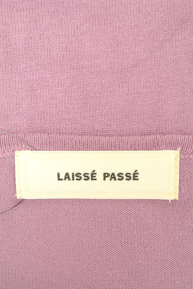 クリックで大画像表示 LAISSE PASSE(レッセパッセ)の古着「Vネックニットトップス(ニット)」大画像6へ