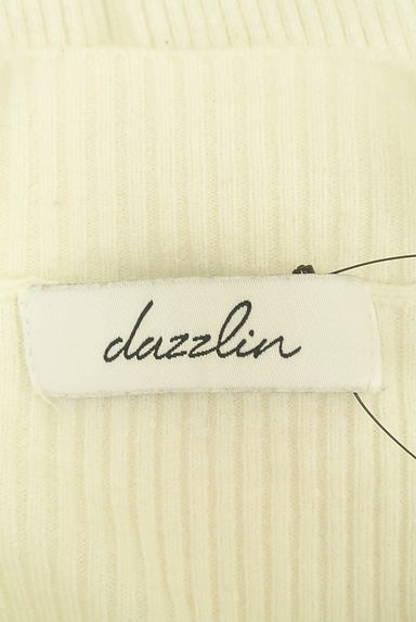 クリックで大画像表示 dazzlin(ダズリン)の古着「レースフレアスリーブリブニットトップス(ニット)」大画像6へ