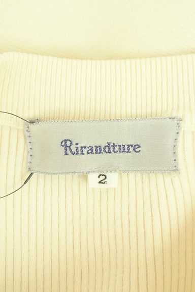 Rirandture（リランドチュール）の古着「袖刺繍チュール切替ニットワンピース（ワンピース・チュニック）」大画像６へ