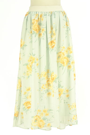 クリックで大画像表示 ROYAL PARTY(ロイヤルパーティ)の古着「花柄ロングスカート(ロングスカート・マキシスカート)」大画像1へ