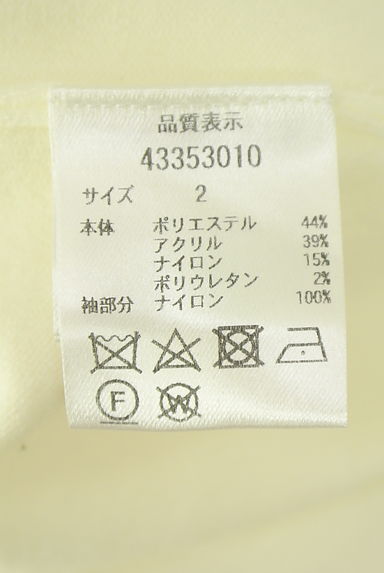 クリックで大画像表示 JUSGLITTY(ジャスグリッティー)の古着「シャギーボリューム袖ニット(セーター)」大画像5へ