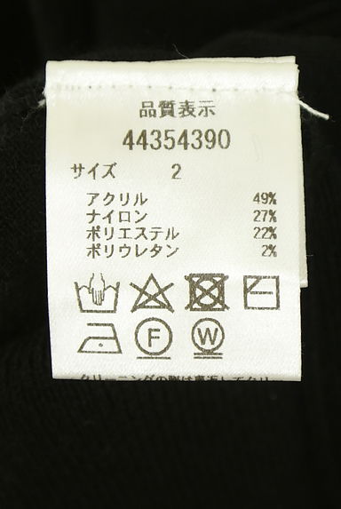 クリックで大画像表示 JUSGLITTY(ジャスグリッティー)の古着「バックスリット無地ニット(ニット)」大画像5へ