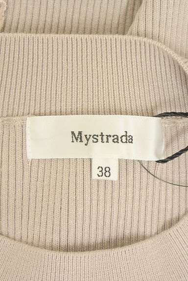クリックで大画像表示 Mystrada(マイストラーダ)の古着「花柄刺繍レースリブニット(ニット)」大画像6へ