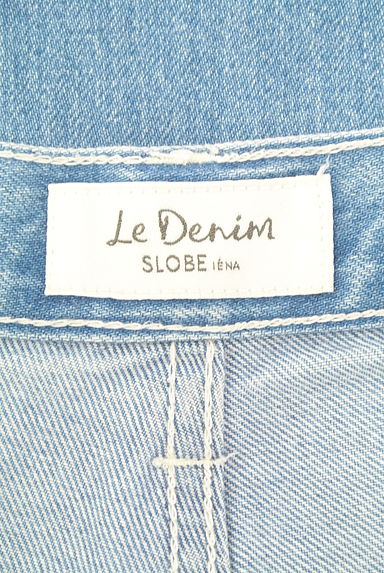 SLOBE IENA（スローブイエナ）の古着「タックワイドデニムパンツ（デニムパンツ）」大画像６へ