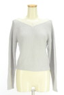 LAISSE PASSE レースVネックニットの買取実績
