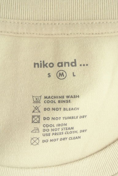 niko and...（ニコ アンド）トップス買取実績のブランドタグ画像